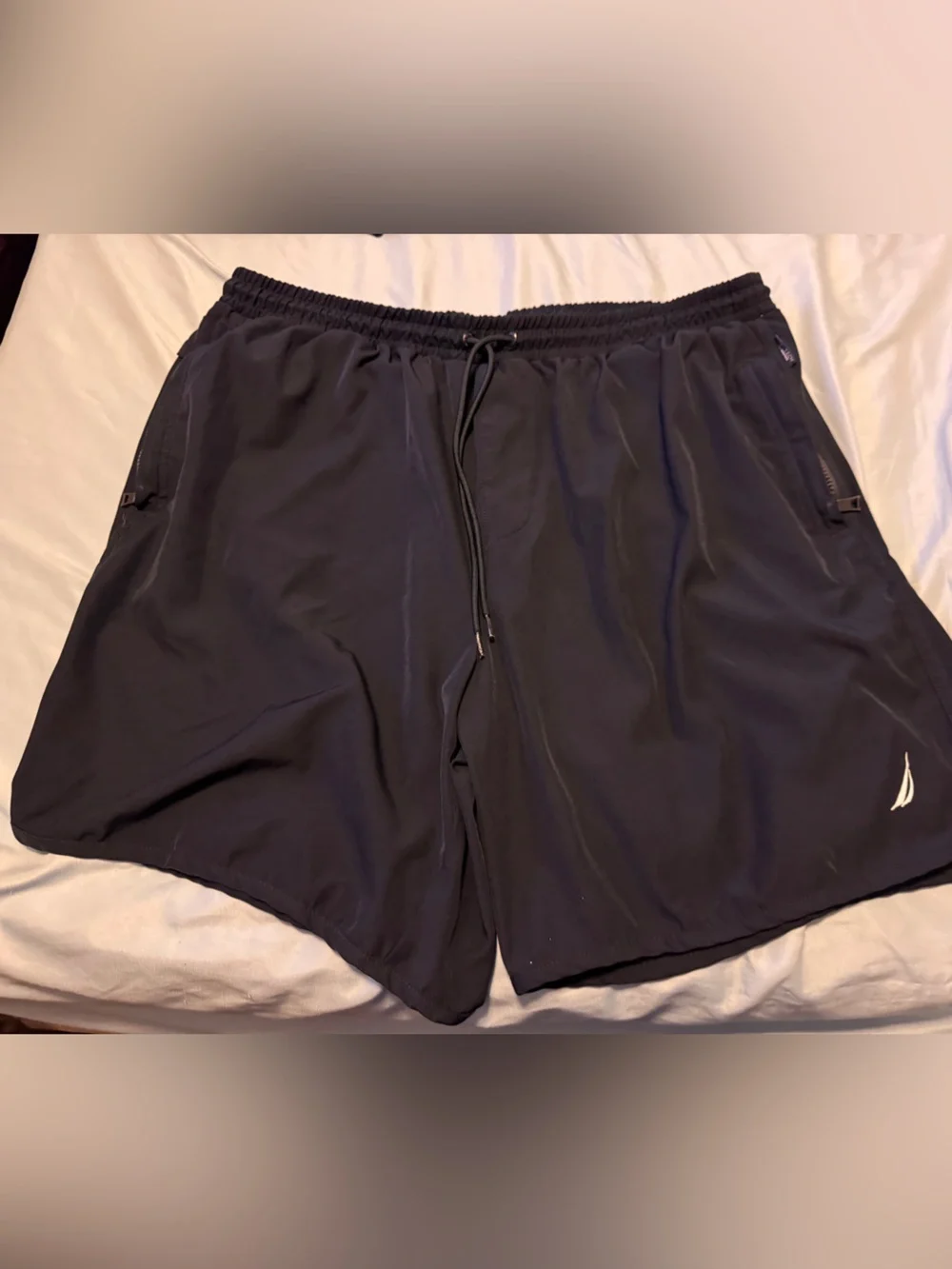 Nautica Men's Black Swim Trunks